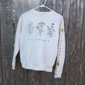 Gold Crush Longsleeved California Sweatshirt | Size XS